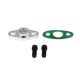 Oil Feed Flange T3 T4 T04 1/4" NPT