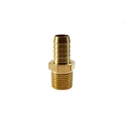 Nipple 1/2" to 16mm hose Brass