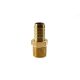 Nipple 1/2" to 16mm hose Brass