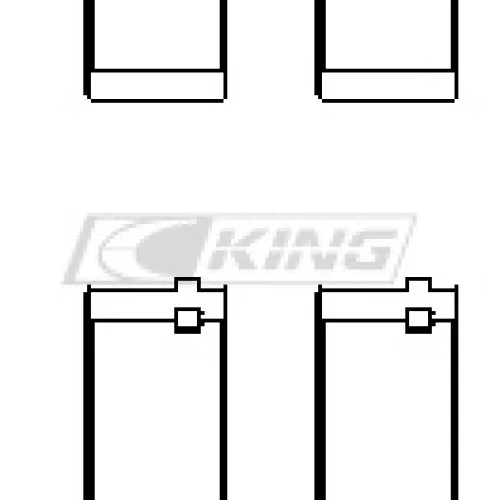 King Conrod Bearing Shell BMW S65/S85 (2 pairs)