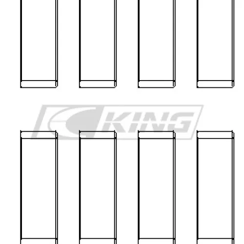 King Conrod Bearing Shell FORD ZETEC S/ECOBOOST1.6