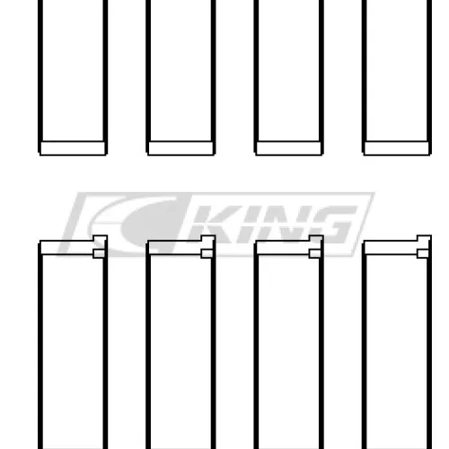 King Conrod Bearing Shell FORD 2.3L EcoBoost MAZDA L3-VDT MZ