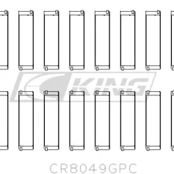 King Conrod Bearing Shell BMW N62/N63/S63B44 (-2011)