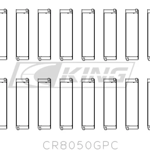 King Conrod Bearing Shell BMW N62/N63/S63B44 (2011-)