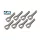 Carrillo Con. Rod Set Chevrolet SB 2.000 Pin PRO-H Carr