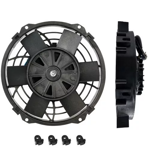 Brushless 8" Thermatic Electric Fan (12V)