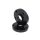 Black Wheel Spacers 25mm 57,1mm 4x100