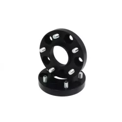 Bolt-On Black Wheel Spacers 25mm 70,5mm 5x114,3