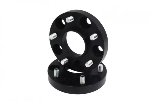 Bolt-On Black Wheel Spacers 25mm 70,5mm 5x114,3