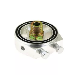 Oil filter adapter Turboworks Silver