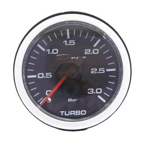 DEPO RACING CSM 52mm Gauge - Turbo Boost Pressure (Mechanical,  0 - 3 BAR)