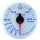 DEPO RACING WBL 52mm Gauge - Turbo Boost Pressure Meter (Electrical, -1 - 2 BAR)