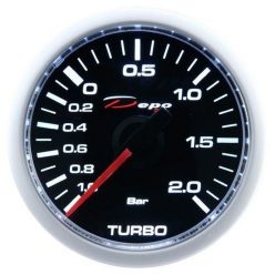   DEPO RACING CSM 52mm Gauge - Turbo Boost Pressure (Mechanical,  -1 - 2 BAR)