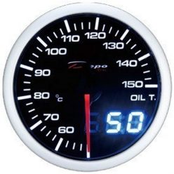DEPO RACING DUAL 52mm Gauge - Oil Temperature Meter