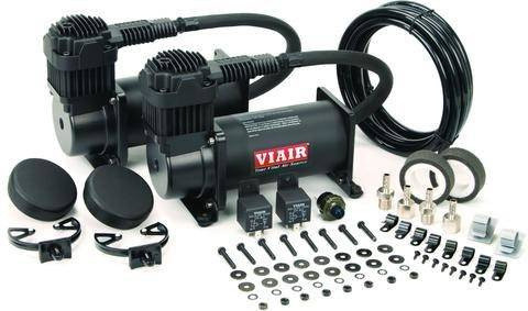 2 Compressors VIAIR 444C Black - DUAL PACK