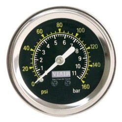 Manometer VIAIR 1/5" - BLACK FACE
