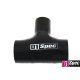 T Piece hose BlowOff D1Spec Black 76mm / 15mm