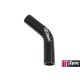 Silicone elbow D1Spec Black 45st 30mm XL