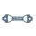 Car Battery Tie Down D1Spec 15cm silver