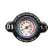 D1Spec Radiator cap with thermometer 28mm 1.1 Bar Black