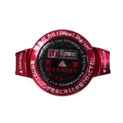 D1Spec Radiator cap 28mm 1.3 Bar Red