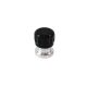 Aluminium fill neck 1,5" Black