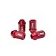 Forged wheel lug nuts D1Spec Alu 12x1,25 red