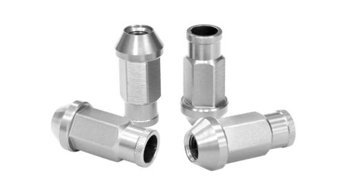 Wheel lug nuts JBR 50mm M12 x1,5 Silver