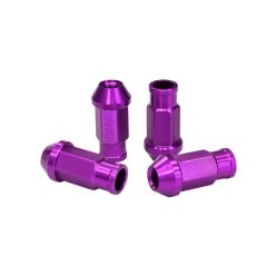 Wheel lug nuts JBR 50mm M12 x1,5 Purple