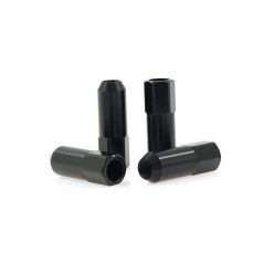 Wheel lug nuts JBR 60mm M12 x1,5 Black