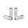 Wheel lug nuts JBR 60mm M12 x1,5 Silver