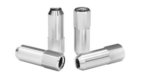 Wheel lug nuts JBR 60mm M12 x1,5 Silver