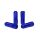 Wheel lug nuts JBR 60mm M12 x1,5 Blue