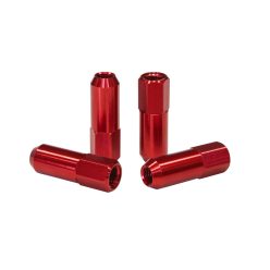 Wheel lug nuts JBR 60mm M12 x1,5 Red