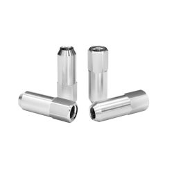 Wheel lug nuts JBR 60mm M12 x1,25 Silver