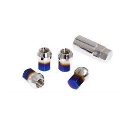 Covere Wheel Lug nut M12x1,5 Titanium Blue