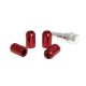 Wheel lug nut M12x1,25 L:32mm Red