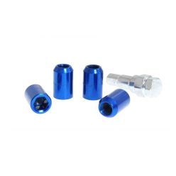 Wheel lug nut M12x1,5 L:32mm Blue