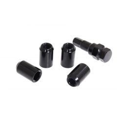 Wheel lug nut M12x1,5 L:32mm Black