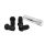 Forged wheel anti-theft lug nuts D1Spec Steel 12x1,5 Black
