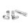 Forged wheel anti-theft lug nuts D1Spec Stal 12x1,25 Silver