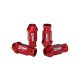 Wheel lug nuts D1Spec Replica Race M12x1,25 Red