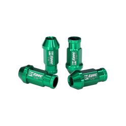 Wheel lug nuts D1Spec Replica Race M12x1,25 Green