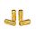 Wheel lug nuts D1Spec Replica EW M12x1,5 Gold