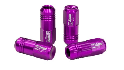 Wheel lug nuts D1Spec Replica EW M12x1,5 Purple