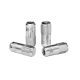 Wheel lug nuts D1Spec Replica EW M12x1,25 Silver
