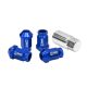 Wheel lug nuts D1Spec Replica 40mm M12x1,5 Blue