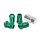 Wheel lug nuts D1Spec Replica 40mm M12x1,5 Green