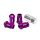Wheel lug nuts D1Spec Replica 40mm M12x1,25 Purple