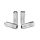 Wheel lug nuts Blox Replica 60mm M12x1,25 Silver